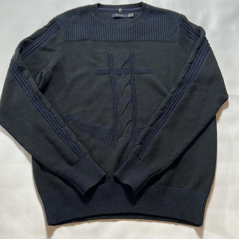 Nautica - Men’s Cotton Sweater- Size Medium